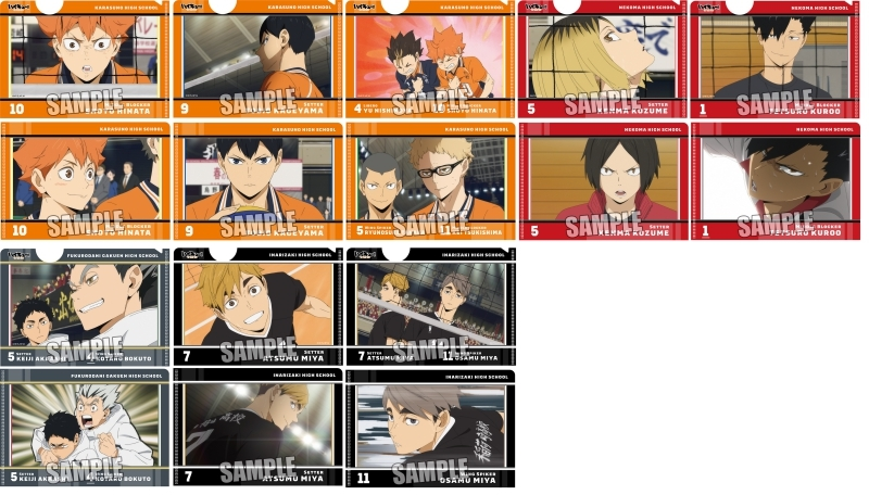 ハイキュー グッズ新作情報 アニメイトオンラインで予約開始 ハイキュー To The Top トレーディングミニ クリアファイル ポストカード付き Vol 3 T Co Tctm1fm3pv ポストカード付きのトレーディングミニクリアファイルのvol 3が登場です