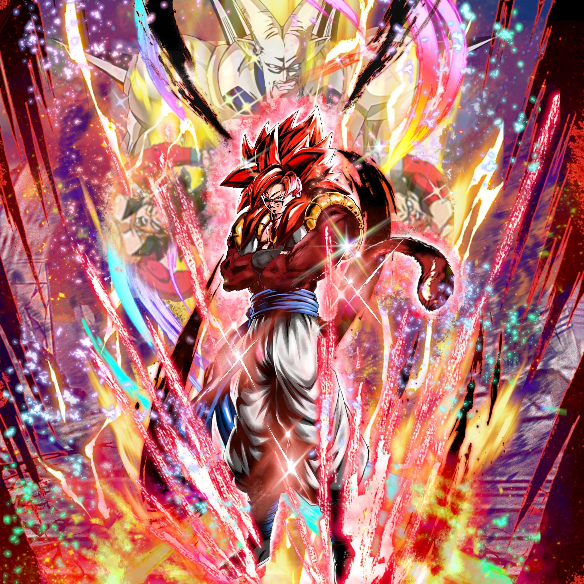 The Fusion: Gogeta (Super Saiyan 4)