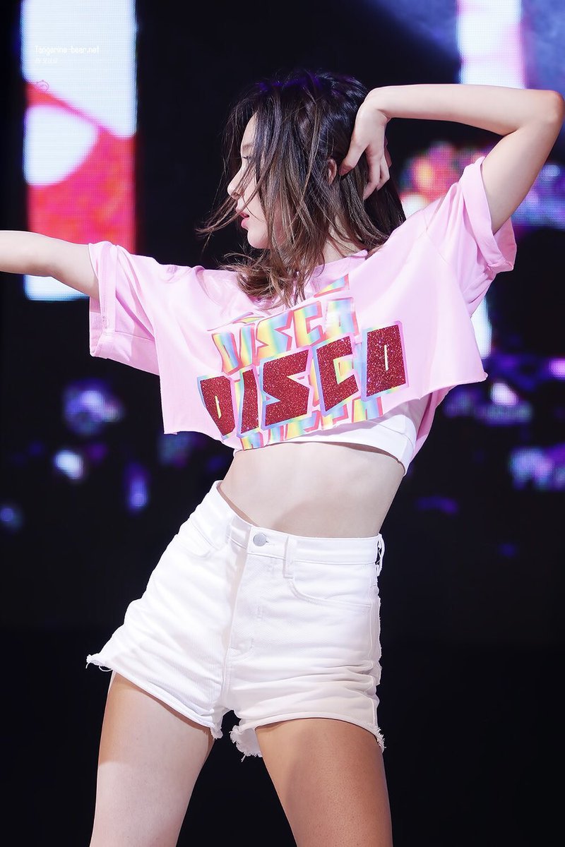 seulgi from red velvet in crop tops — a thread