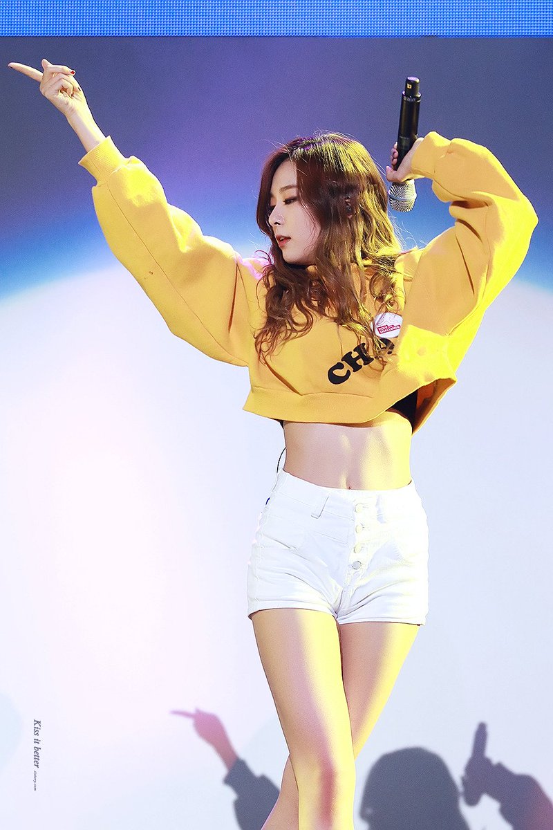 seulgi from red velvet in crop tops — a thread
