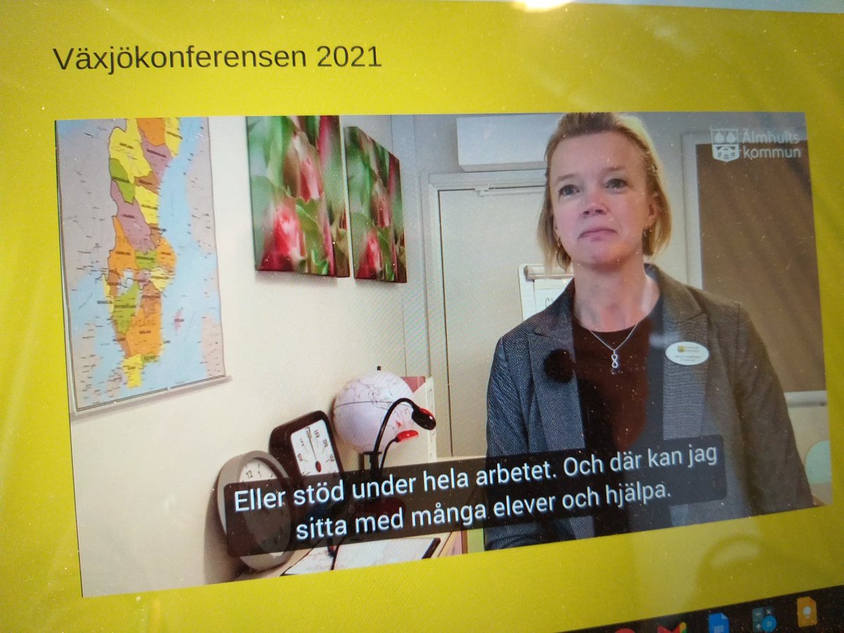 #Växjökonferensen digitalt idag. Är en av de få på plats på #Lnu. Moderator Johan Wester är i studion och sen är vi några få som fixar bakom. Än så länge är vi helnöjda och allt flyter på bra. <a href="/jenny_josefsson/">NT Jenny</a> var med i filmen om Elmemodellen.