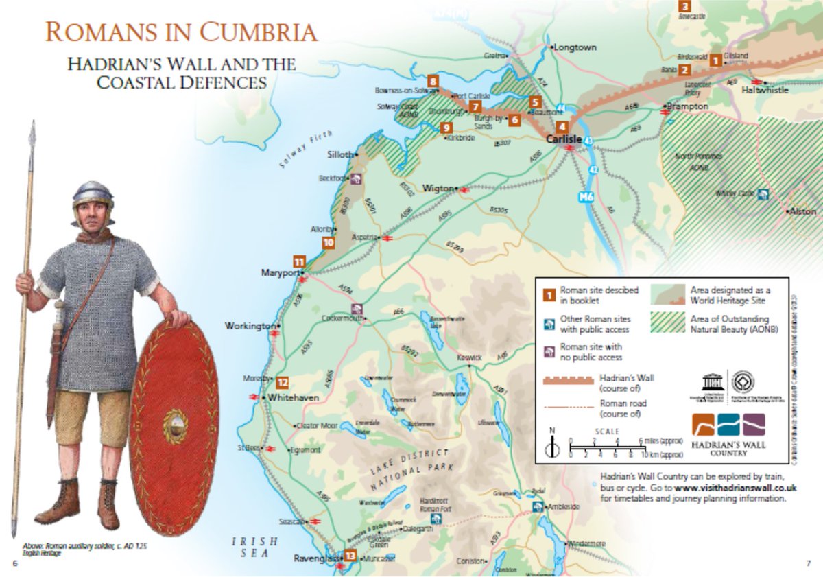 For more information on the  @oatweet fieldwork in the extramural settlement at Maryport see: https://oxfordarchaeology.com/news/844-roman-maryport-publication-and-launchand on the nature of the Roman coastal forts in Cumbria see the  @HadriansWall pdf: https://hadrianswallcountry.co.uk/sites/default/files//Romans%20in%20Cumbria.pdf #RomanFortThursday