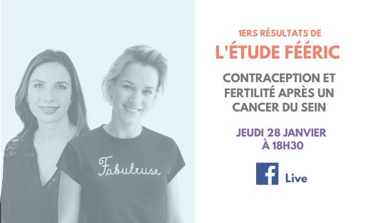 C'est ce soir pour le live avec le Dr <a href="/ashamypetit/">HAMY-PETIT</a> et <a href="/SebbagClara/">Sebbag Clara</a> qui présenteront les 1ers résultats de l'étude #Fééric sur contraception et fertilité après un cancer du sein. On vous attend à 18h30 avec toutes vos questions ▶️ facebook.com/events/4307343…