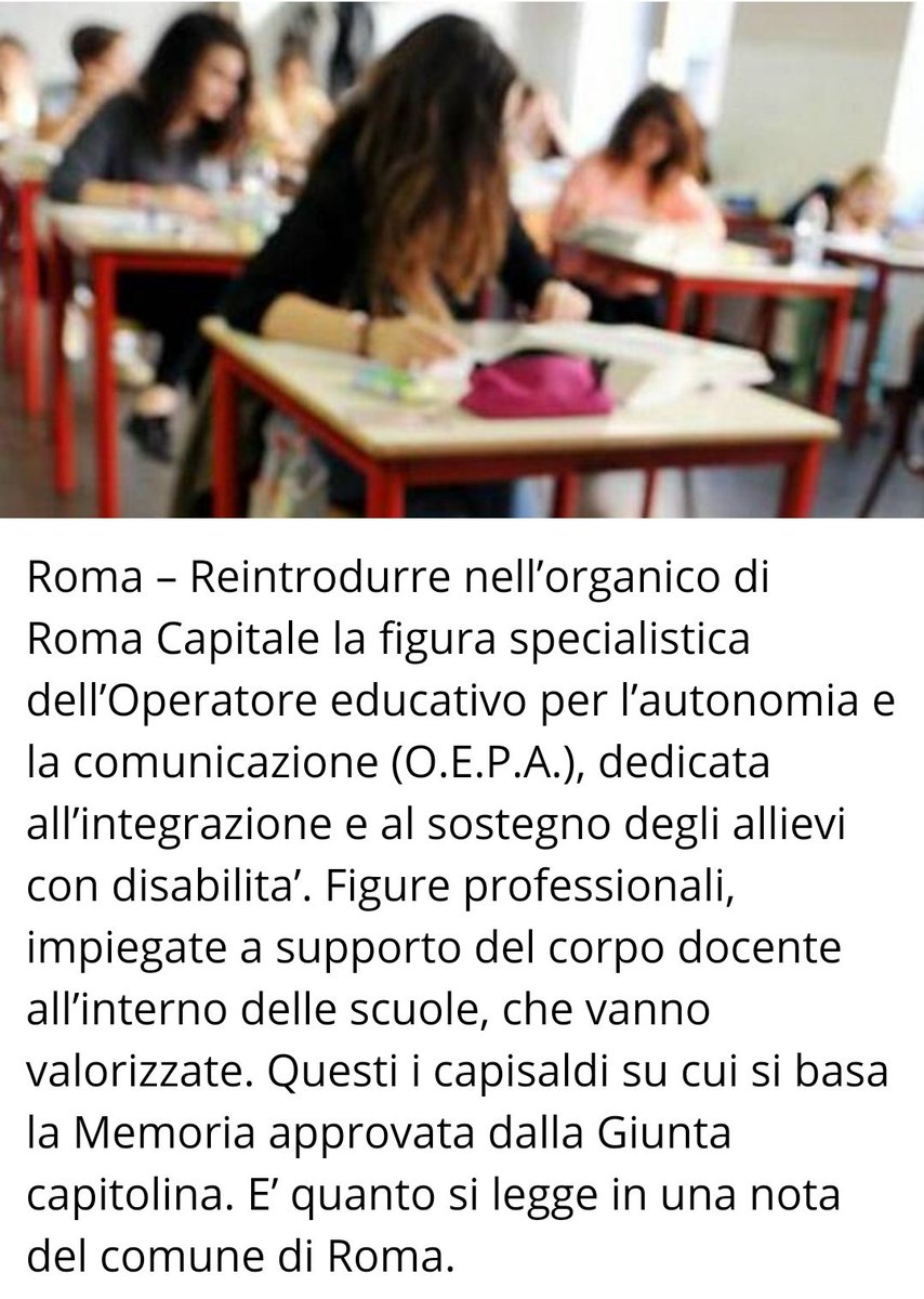 MomyLozzi's tweet photo. Una Memoria di Giunta non si nega a nessuno... Ora attendiamo il sí alla proposta di Delibera di @StefanoFassina e @AgneseCatini sull'internalizzazione del servizio #OEPA. Se verrà bocciata dalla maggioranza, sarà stata tutta vuota propaganda. @CarloCalenda @virginiaraggi https://t.co/YvCGwk77SO
