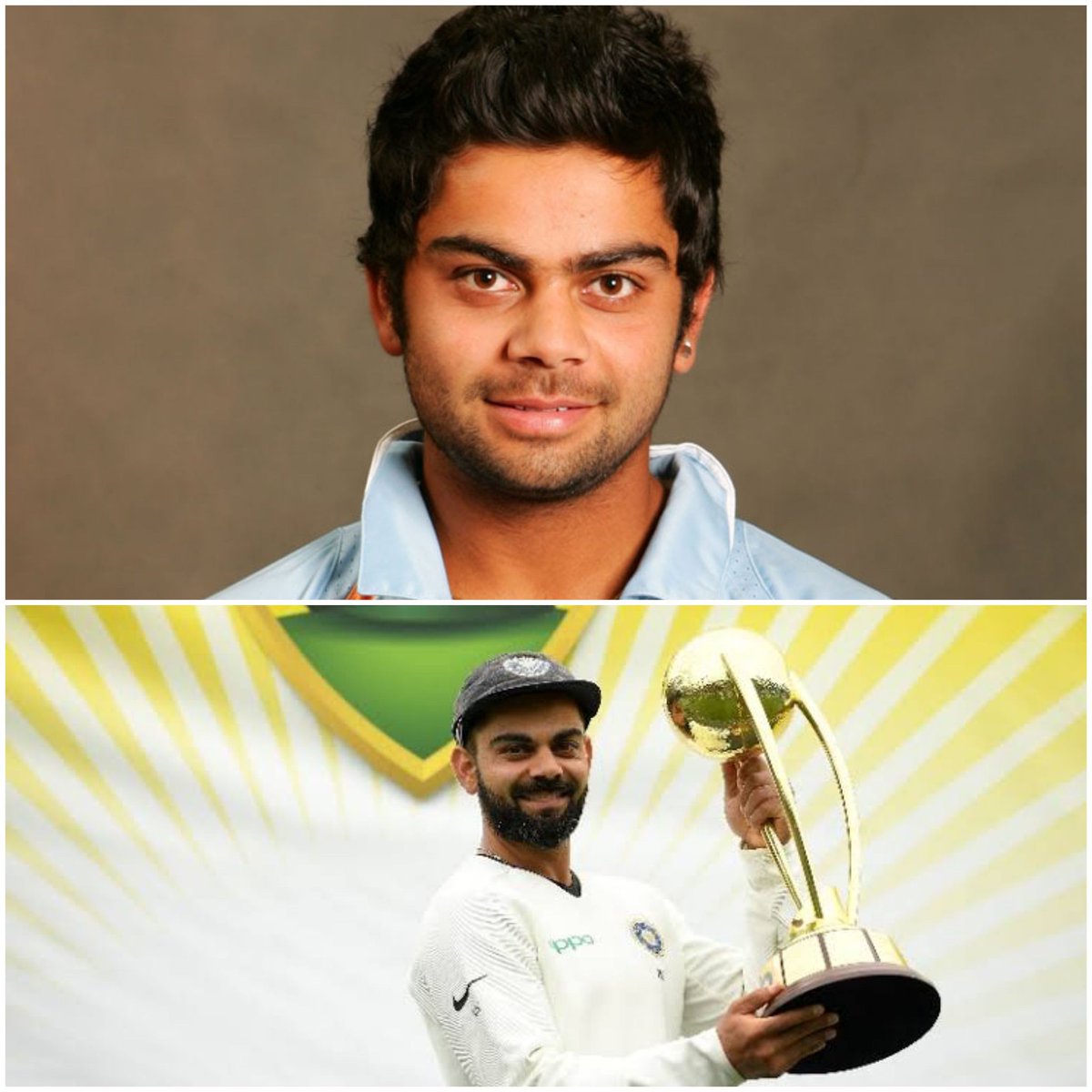  (I) It's never easy to create your own kingdom and rule it like a Real Boss (II) Never hesitate to fight back (III) Winners aren't God Gifted but there hardwork makes them different from others(IV) Always lead from the front Proved by The Run Machine Virat Kohli 