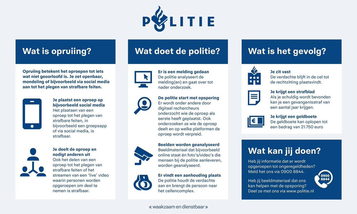 WA_tenboer's tweet photo. Een klein berichtje kan grote gevolgen hebben: opruiing kijk hieronder wat het is. https://t.co/3x3ZXnw6NW