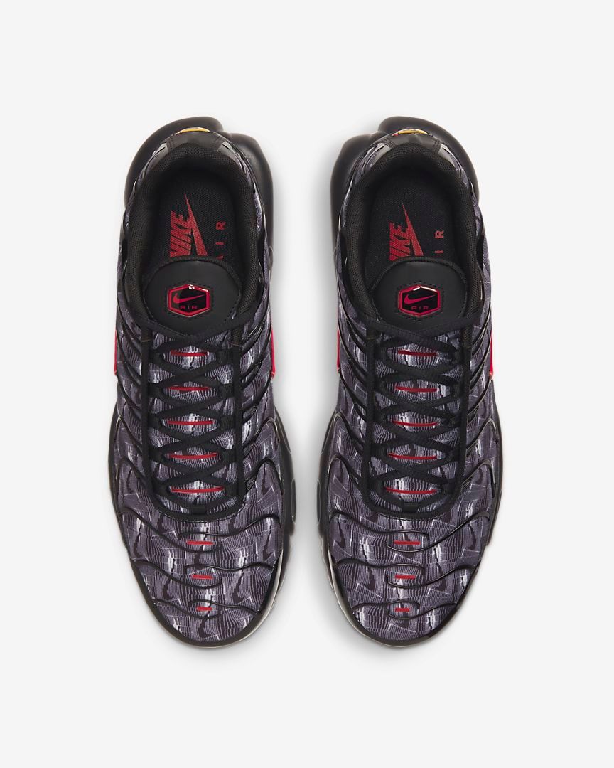 red plaid air max plus