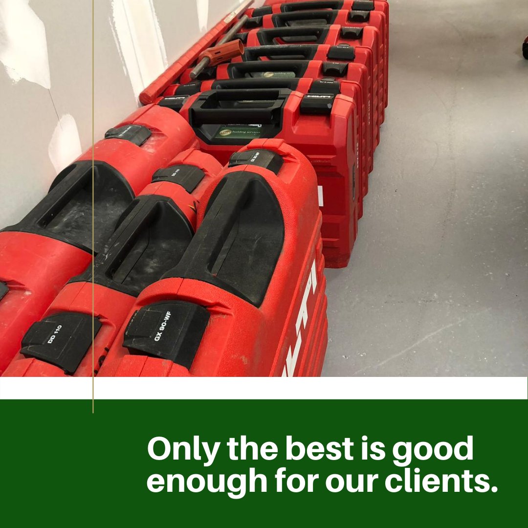 We've got quite the collection of #Hilti tools here at #TNA! #compactwithoutcompromise