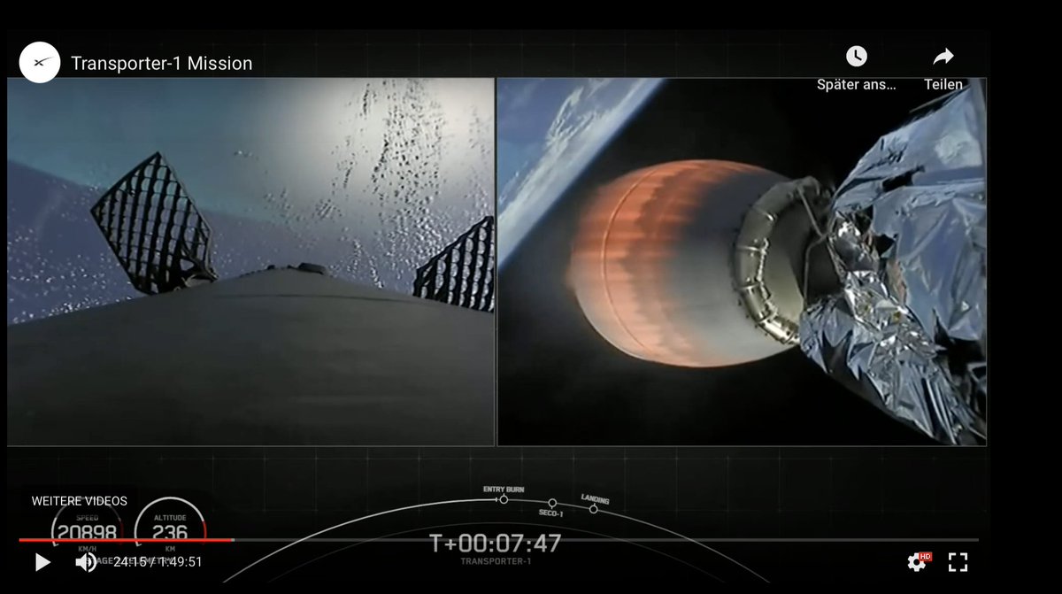 SpaceWatchGL's tweet photo. SpaceX launches record rideshare mission #ElonMusk @Exolaunch #LaserCommunicationTechnology #ridesharemission @SpaceX #Transporter1 #Zeitgeist

https://t.co/awVa7eOQYw https://t.co/YmSnzidBJb