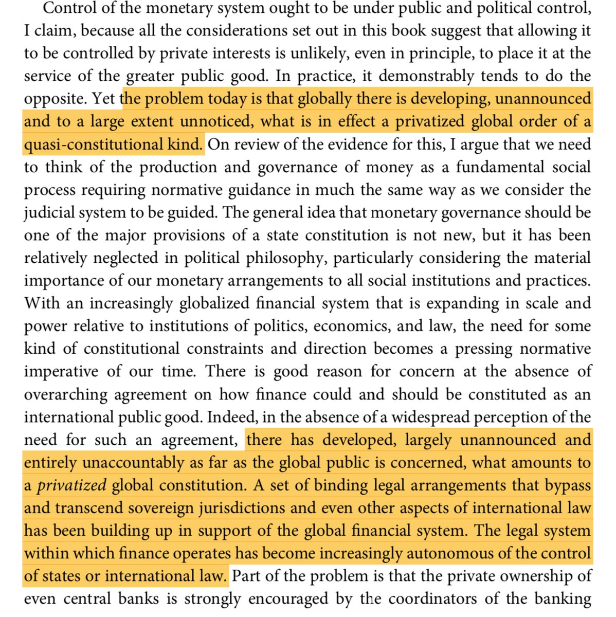 A Great Reset by and for the people would involve a new 'social contract' underpinning institutional changes of a constitutional kind. But what's happening is being imposed from above - through a privatised global constitution.