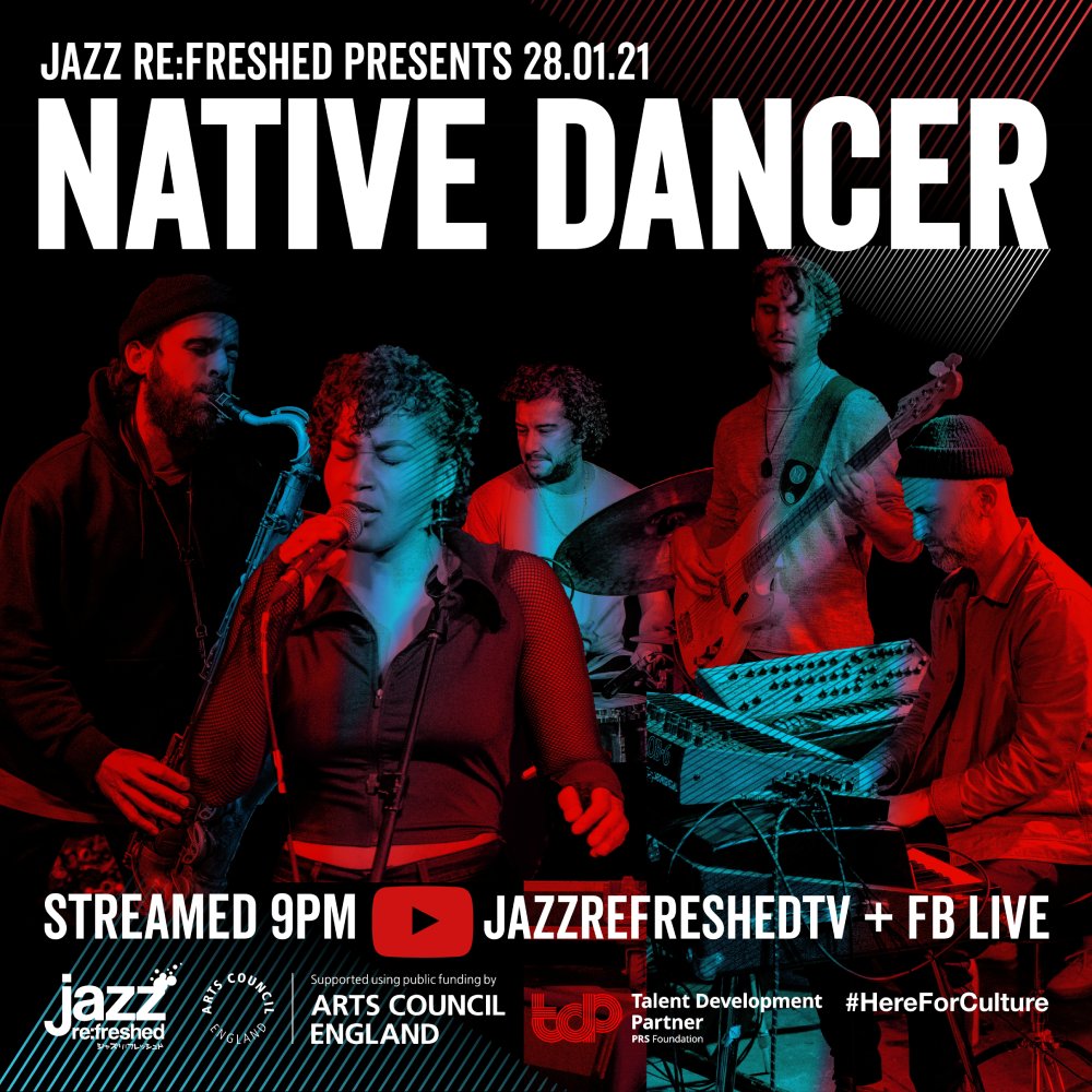 jazzrefreshed's tweet image. ⏰ TONIGHT 9PM (uk) @native_dancer PREMIERE @jazzrefreshed - mailchi.mp/jazzrefreshed/…