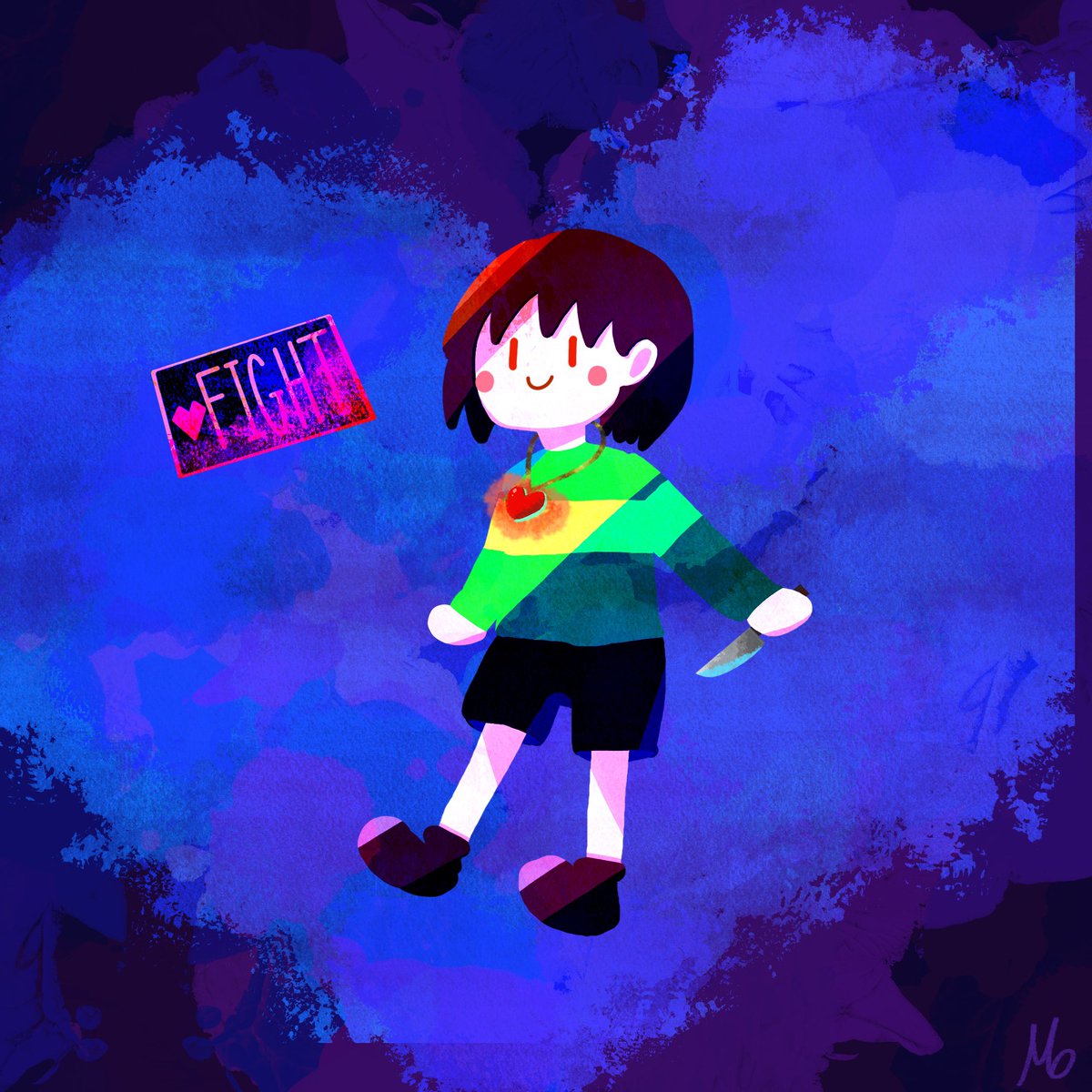 Mica Charaとfrisk Undertale アンダーテール Chara Frisk