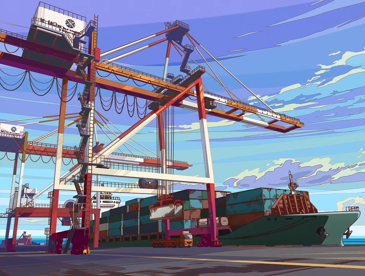 Scenograph_'s tweet photo. Great Pretender (2020): Wizard of Far East (Case 4)
#anime #animescenery #backgroundart #Netflix #WitStudio https://t.co/iBsnEQ7SIP