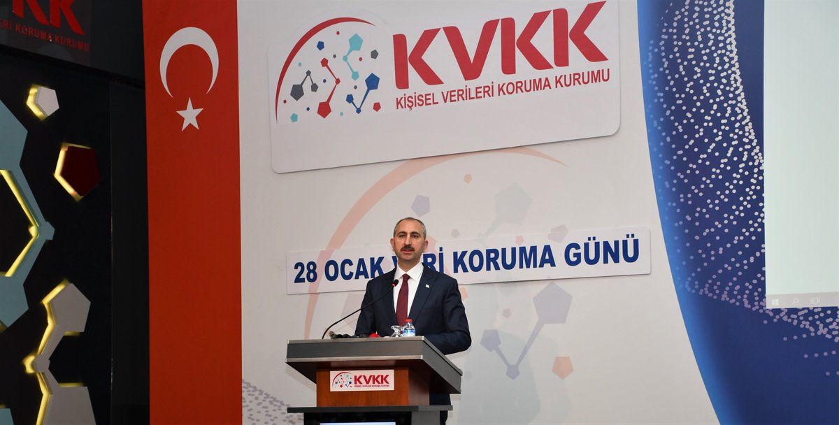 #28OcakVeriKorumaGünü Etkinliği, Adalet Bakanımız Sayın Abdulhamit GÜL'ün açılış konuşmalarıyla başladı.