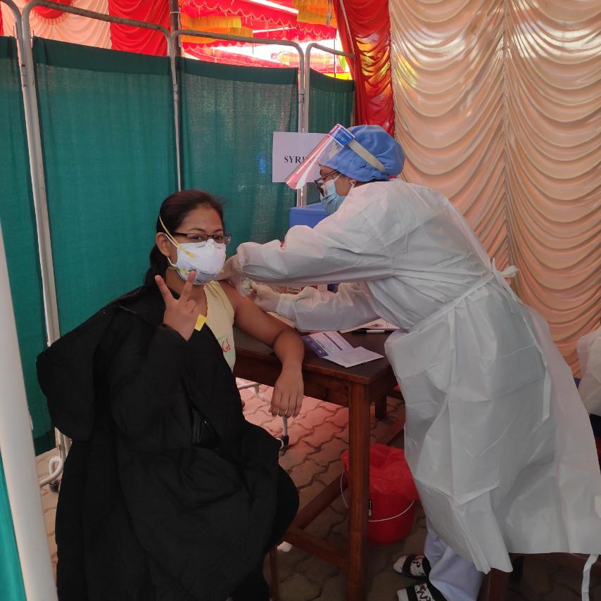 kripa__pradhan's tweet photo. Got the shot #CovidVaccine #Nepal https://t.co/QZgPXcW2FB