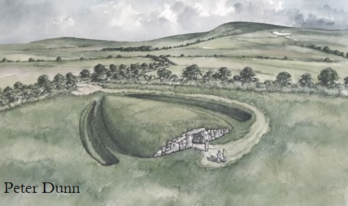 6/ They are constructed with a prehistoric sensibility, mimicking megalithic tomb architecture (within current H&S guidelines!) including associations with additional monuments such as standing stones or henges or incorporating solstice alignments  #digideath