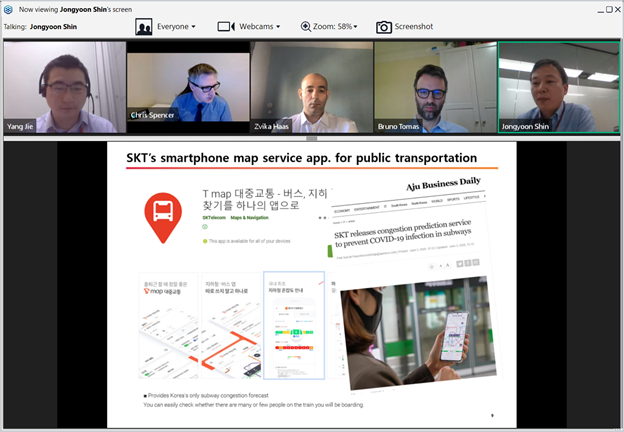 Wi-Fi in action for public transportation in South Korea, including predictions on traffic congestion on subway to minimize COVID19 pandemic risk, all at WBA Asia Telecom Summit
