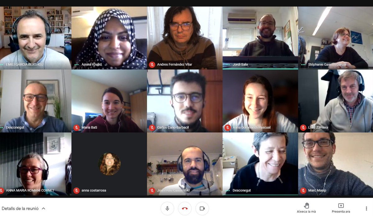 IEA_UdG's tweet photo. ☕️#EcoAqua breakfasts are back! A good place to get to know new members of our Institute, projects and to discuss ideas and potential synergies.

☕️Els esmorzars #EcoAqua han tornat! Un bon lloc per conèixer nou membres de l'Institut, projectes i per debatre idees i sinergies. https://t.co/15fgmTAL2l