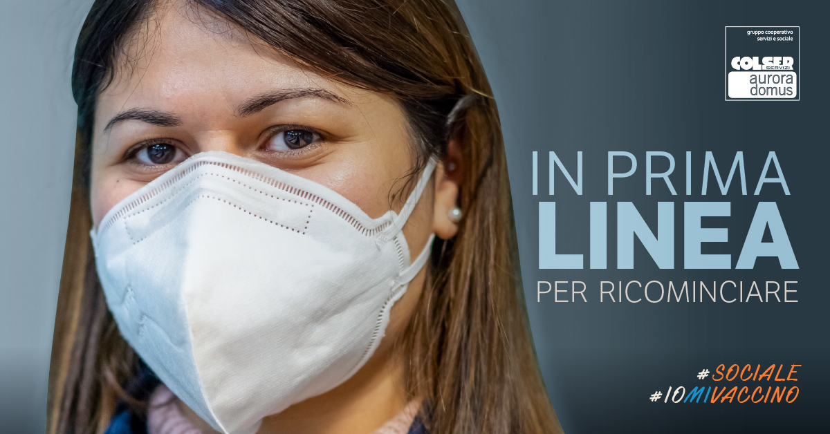 GruppoColserAD's tweet photo. In prima linea, sempre, anche per il #vaccino.

#INPRIMALINEA ci siamo trovati anche noi, sin dall’inizio dell’emergenza sanitaria, e ci siamo anche oggi per veicolare un messaggio di coraggio a tutti coloro che intraprenderanno questa scelta, per un futuro di nuovo insieme. https://t.co/7k5IfjjlsG