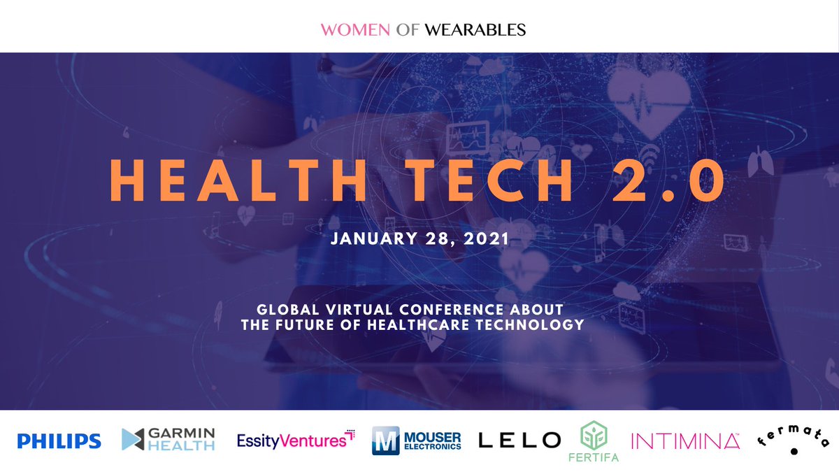 Women_Wearables's tweet photo. Our #HealthTech 2.0 conference is about to start, we look forward to a day full of interesting discussions about the future of health technology! #WoWHealthTech
#digitalhealth #healthcare #innovation #femtech https://t.co/nMbuzMyTw8