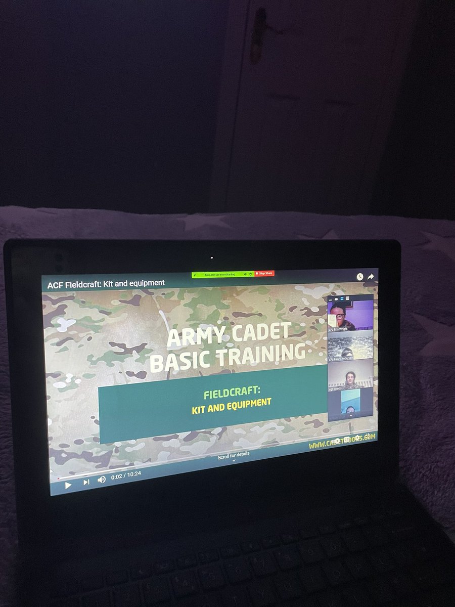 DumfriesD's tweet photo. Do you know what CEFO + CEMO stand for?🤨 
Very Busy Last Night as we covered Kit and Equipment and Field Signals🌲🌳
Stay Safe, Stay Healthy❤️ 
#keepingtheflamealive #acf #cadets https://t.co/HAvPjsYUod
