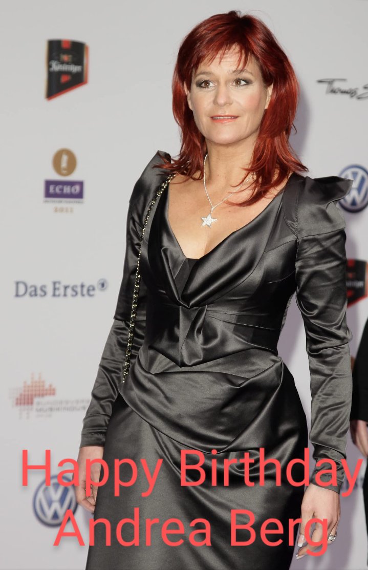 Happy Birthday to the german schlager singer.    