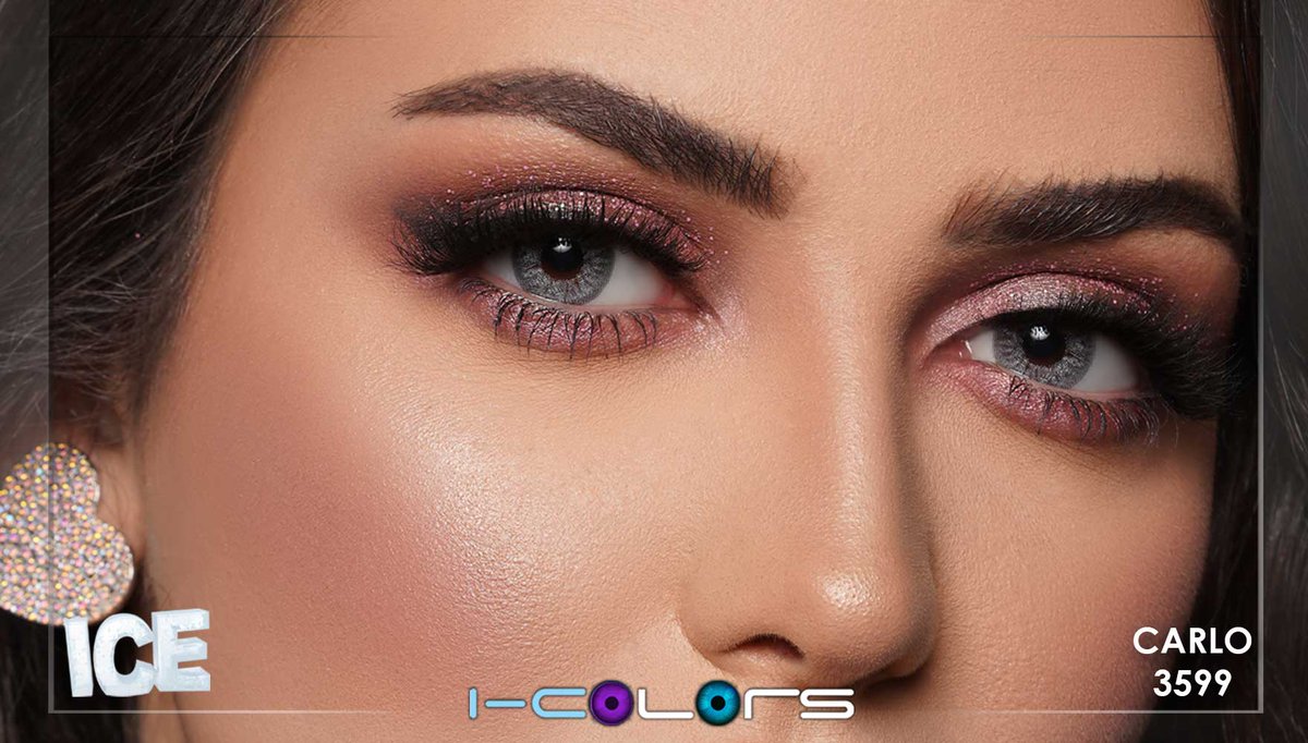 #عدسات طبيعية تجميلية من آيكلرز، مجموعة آيس، اللون Carlo، كود اللون 3599.  
 للطلب والشراء يمكنك زيارة الرابط التالي bit.ly/icolorsMidEast