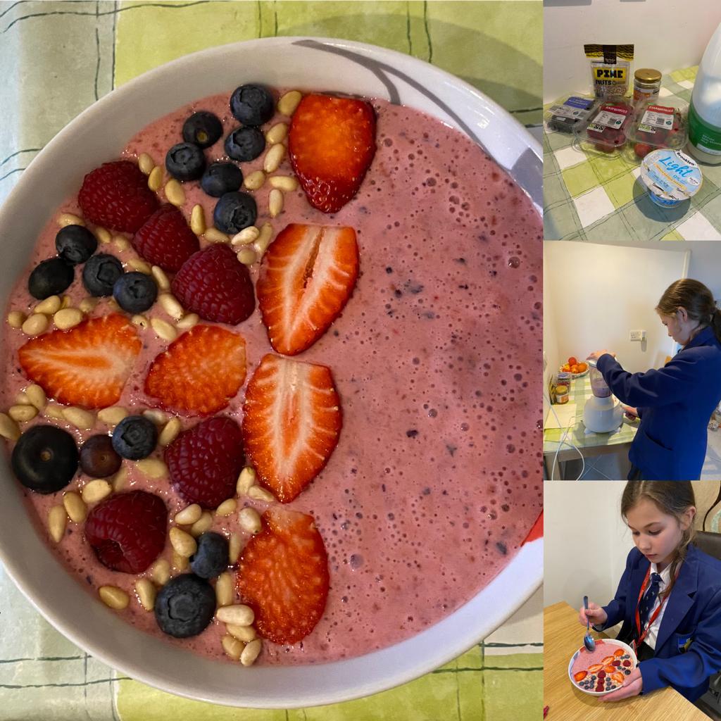 RipleyFood's tweet image. It's wonderful receiving entries for @AldiUK Taste Kitchen Challenge for @TeamGB. Here we have a 'smoothie bowl' and some 'sticky tofu'. Deadline for entries is Monday 1st February. #getseteatfresh #creativekitchen #proudteacher