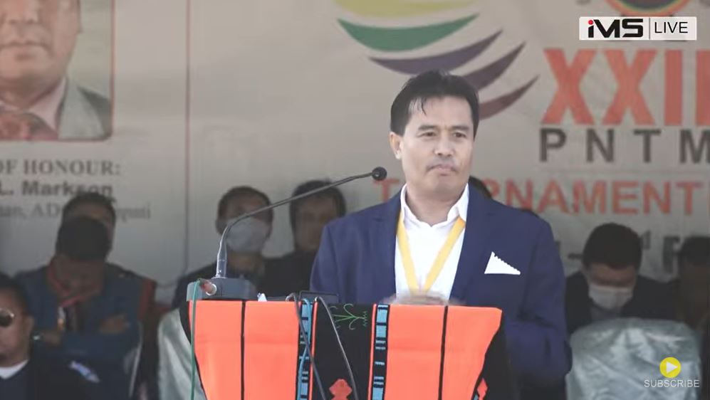 SiileAnthony's tweet photo. We welcome and thank Shri @BiswajitThongam for gracing the opening of the Indigenous Naga Wrestling at the ongoing XXII PNTM sport meet in Purul. Thank you for encouraging us to continue to have concern for one another irrespective of one’s community. #PNTM #Purul @BJP4Manipur https://t.co/Cxawg1iqZV