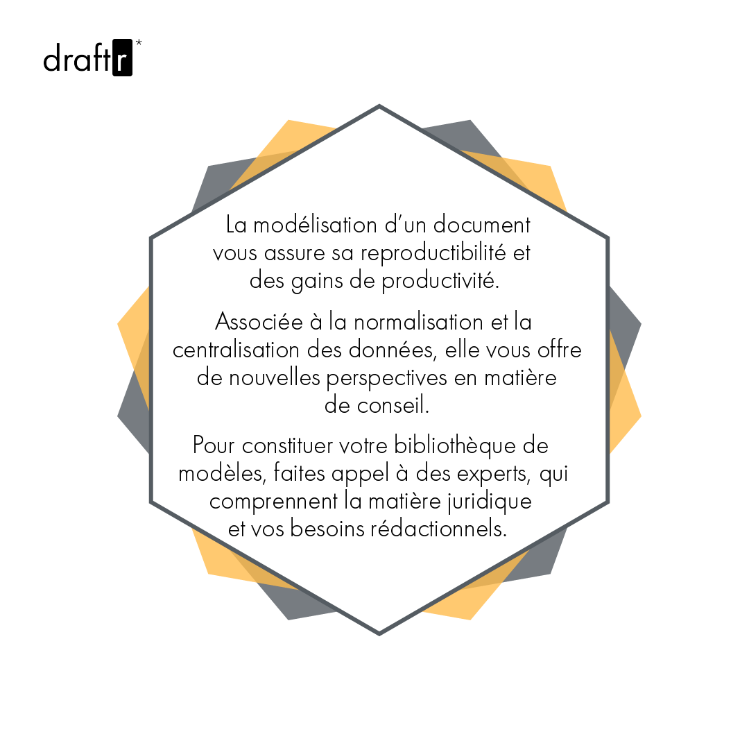 draftr_tech's tweet photo. 💬 "Bibliothèque de modèles", "Clausier"...

❓ Pourquoi est-il si important de modéliser ses documents et comment construire un bon modèle ?

👉 draftr* le décrypte pour vous en image !

Pour participer à notre prochain live de démo : https://t.co/6h6MRPeofg

#avocats #legaltech https://t.co/y3GWvOVoDl