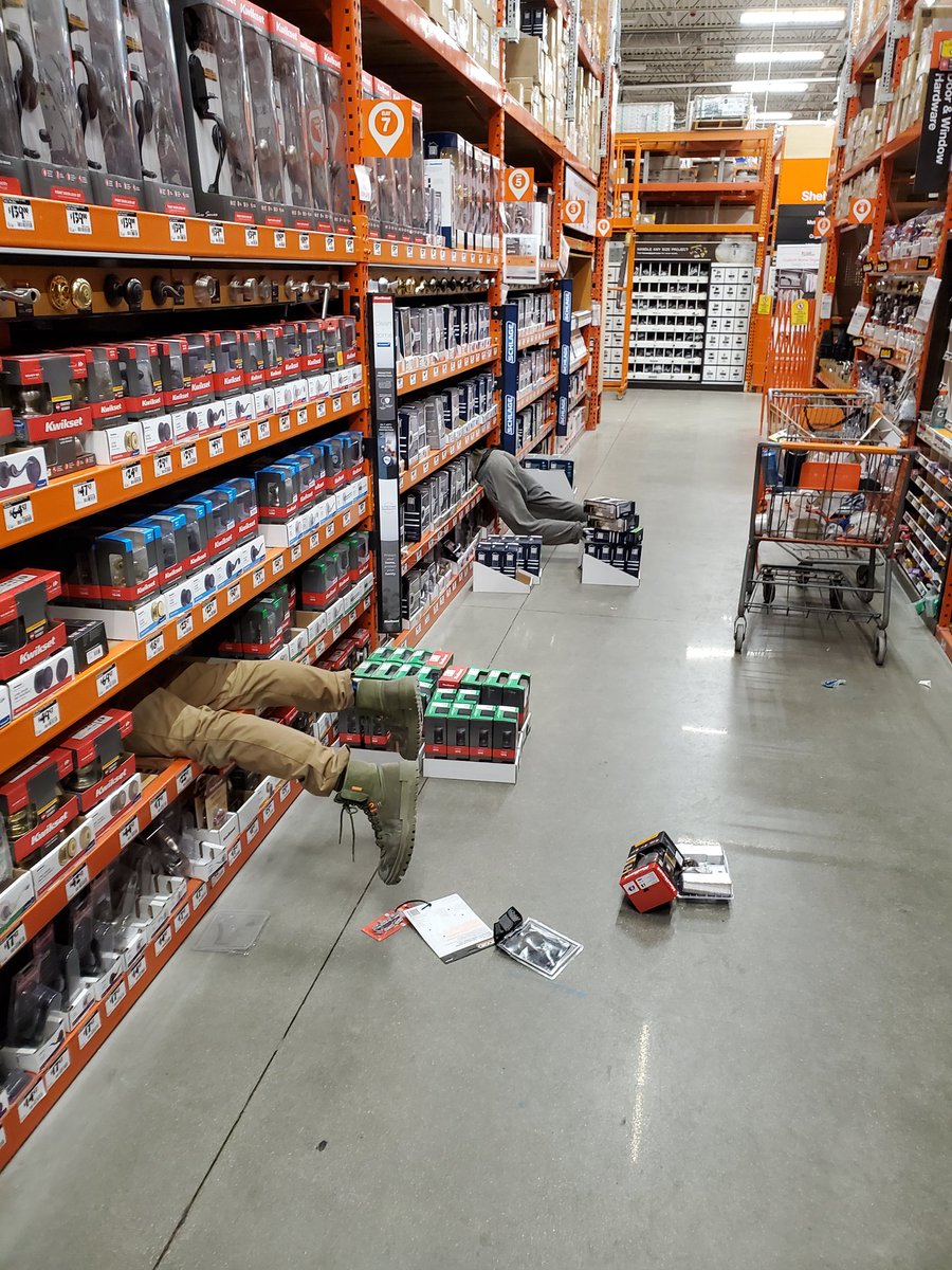 Jon Hensley (@jonhensley1495) on Twitter photo Rack diving. Going in head first. #inventoryprep,#homedepot,#gettingdirtydontbotherme, #lookwhatifound. <a href="/JasonHatkowski/">Jason Hatkowski</a> <a href="/BigMoe338/">Marcus Pitts</a> <a href="/kristenihd/">Kristen Ingram</a> <a href="/medjajo/">Joe Medja</a> @BrandonReinoehl Rack diving. Going in head first. #inventoryprep,#homedepot,#gettingdirtydontbotherme, #lookwhatifound. <a href="/JasonHatkowski/">Jason Hatkowski</a> <a href="/BigMoe338/">Marcus Pitts</a> <a href="/kristenihd/">Kristen Ingram</a> <a href="/medjajo/">Joe Medja</a> @BrandonReinoehl