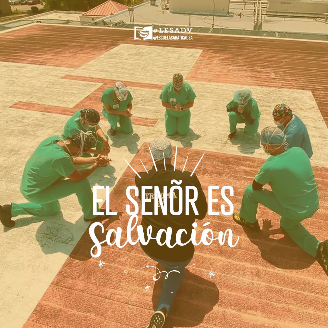 ¡Dios está con nosotros! Jesús no solo hizo milagros; “se hizo hombre y habitó entre nosotros” (Juan 1:14, énfasis añadido). No solo llevó nuestros pecados en la Cruz; se hizo pecado por nosotros (2 Cor. 5:21). No solo hace la paz; él es nuestra paz (Efe. 2:14). #LesAdv