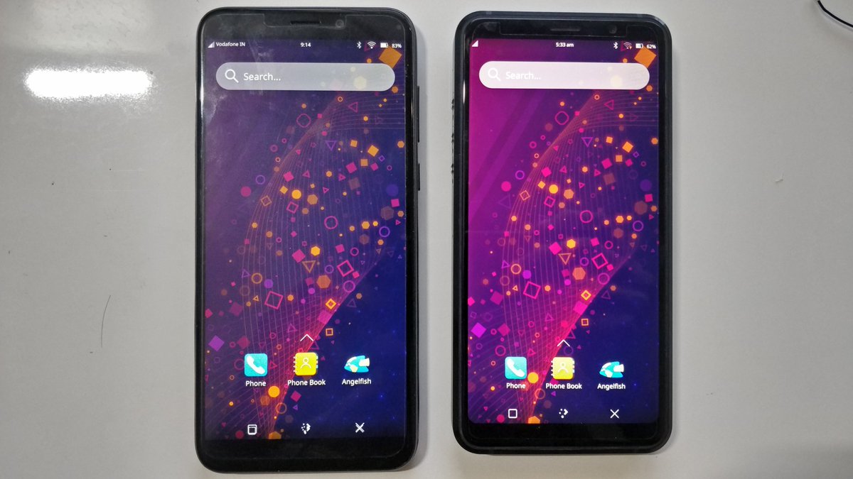 BhushanNShah's tweet image. .@kdecommunity #PlasmaMobile running on @thepine64 #PinePhone and @Puri_sm #Librem5

#linuxphones