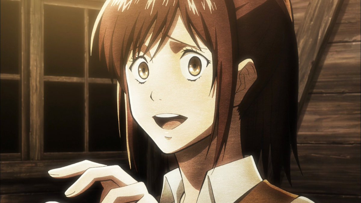 I like the dynamic of Sasha's feeling like Mikasa is way out of her league while intuiting, unconsciously, that Mikasa wants companionship.