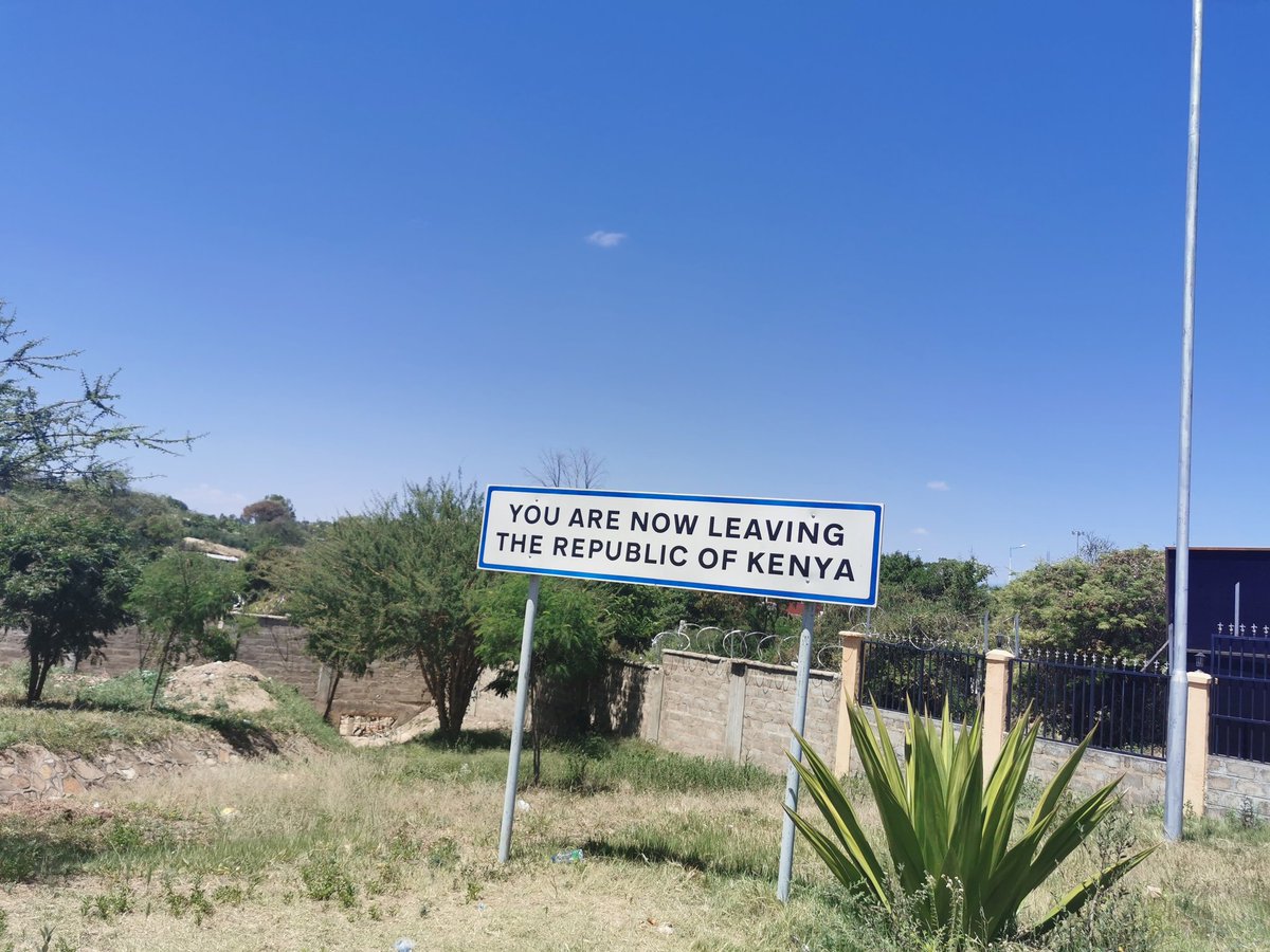 I have gotten a guide from the Kenyan side who will take us through.