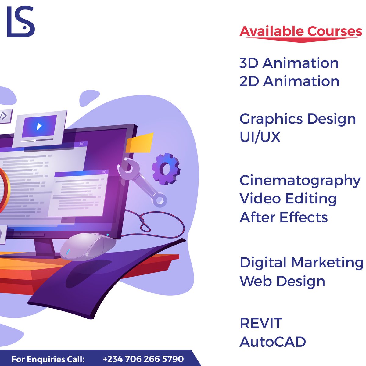 leinadstudios's tweet photo. In the modern world, having Digital skills have become a must have.
Do you desire to master employable digital skills?
Do you want to advance your knowledge to the Industry Standard?
#digitalskills #techskills #employableskills #leinadstudios https://t.co/nN8ktE7bYd