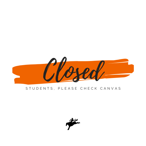 Due to on going icy road conditions, CSC will be closed, Friday, February 12. During this period of inclement weather, be sure to stay current with your Canvas courses. Be sure to contact your instructors for additional information or assistance.