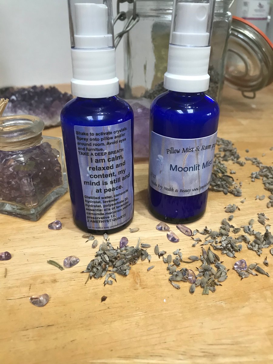 NFHealthBeauty's tweet photo. Trying out my new pillow mist for a good nights sleep. Lavender &amp;camomile. #sleepwell #goodnight https://t.co/sRHRB9pNpU