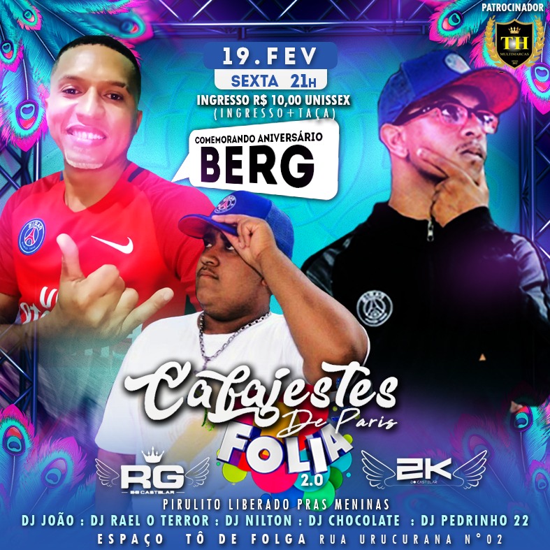 VAI TER FOLIA SIM!!!!! 
CHAMA NO RT PFV 🙏
<a href="/djrgdoctl/">PORRADEIRO NA TUA XRC COM A TROPA DO JETT 🇫🇷🇺🇾</a> <a href="/dj2kctl/">DJ 2K DO CASTELAR 🏰</a> 
🎶🎵🍻🥃🤪🤑💃👀
