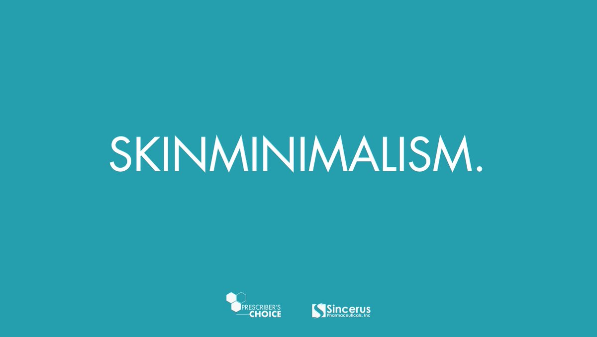 PrescribeChoice's tweet photo. The hot trend in skin care is to recognize when less is more and to focus on what you need. We could not agree more.
#med4me #custommedicine #skinminimalist #skinminimalism #healthyskin #skincare #prescriberschoice #dermatology #dermatologist #lessismore https://t.co/dy2tTbXItU