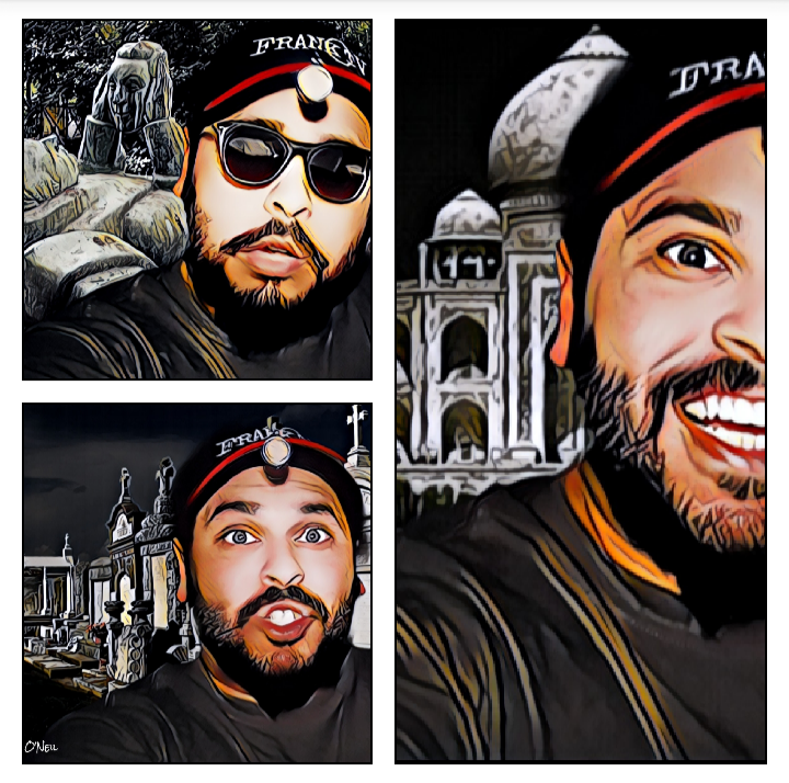 billoneil02's tweet photo. @tv_franko  I did some artwork for you of cemeteries that you have visited (New Orleans), and should visit (Peré Lachaise, Paris, France &amp; the Taj Mahal).  I enjoy your adventures.   Best to you, https://t.co/Rk5PkZIRdT