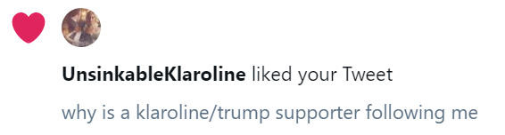 Brave_Bartender's tweet photo. Klarolines are straight up crazy lmao https://t.co/Odj3aTfeiu
