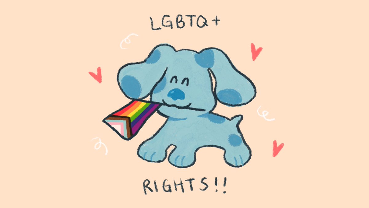 kaledelivery's tweet image. Thank you Blue’s Clues!!! 🌈💕