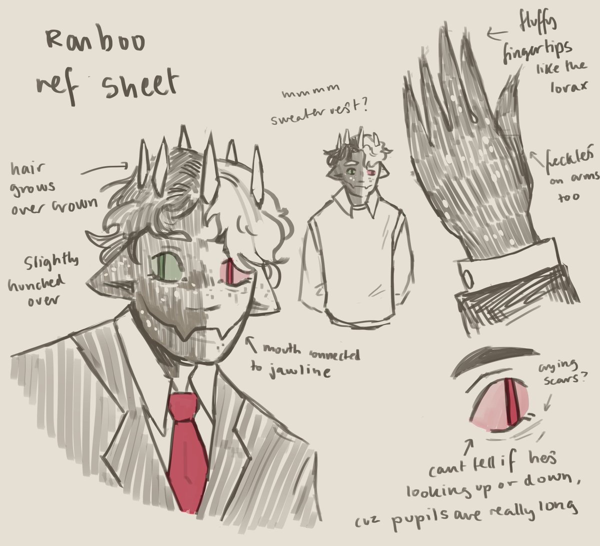 oh shit i havent looked at twt in like a week uh, heres refrence sheets i made :D 