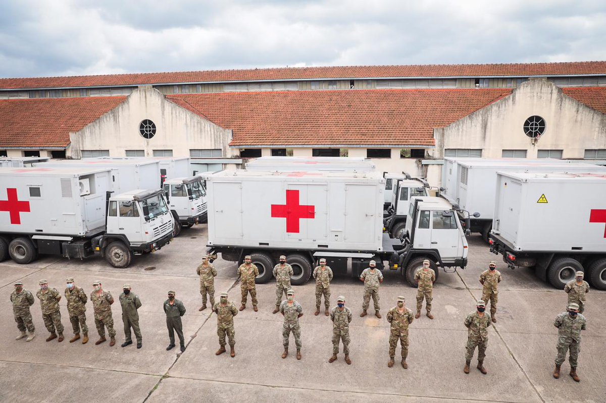 Ministerio Defensa on Twitter: "Sumamos un nuevo Hospital Móvil para la asistencia sanitaria que emprende el personal militar en situaciones de emergencia. Los nuevos módulos donados por la República Popular China se