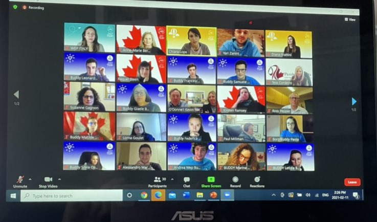 OCDSBISP's tweet photo. Today with @Wepitaly we are presenting all of the great school options available in @OCDSB schools. Students and families from Italy joined us virtually to learn about studying high school in Ottawa. @capsiacepi @OASDI_AOCSI #studyottawa #studyabroad https://t.co/aPwTL58UxW