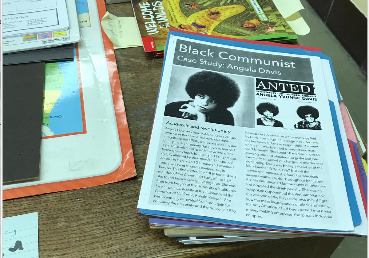 Last year, a fifth-grade teacher at the William D. Kelley School designed a social-studies curriculum to celebrate the political radical Angela Davis, praising the "black communist" for her fight against "inequality" and telling students to "define communist" in favorable terms.