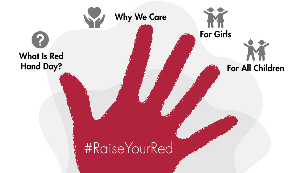 On the eve of #RedHandDay, it is critical to highlight how #CAAFAG can be treated differently depending on the context of the armed conflict. As stated in intl law, all #children must be treated primarily as victims. Today, #RaiseYourRed for all children
