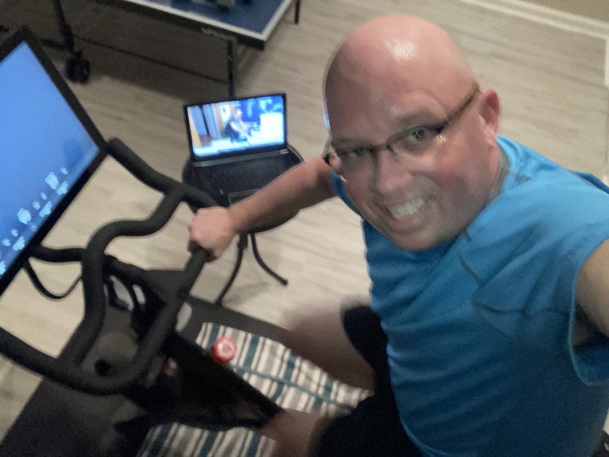 #ACCLeadershipForum
Got in a great spin class with @KBerlacher during our conference today. Looking forward to hearing from #anthonyfauci tomorrow. @sandylewis @DPhilbinMD @noshreza @DrRobRoswell @ditchhaporia @beaverspharmd @DrJMarine @bowalpole @carissamgaine @rosanne_nelson1