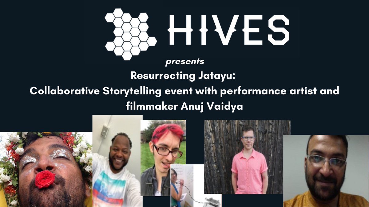 MSUEnglish's tweet photo. Join us on TOMORROW at 2:00pm (Eastern Time): Resurrecting Jatayu: Collaborative Storytelling event with performance artist and filmmaker Anuj Vaidya. 

To learn more and RSVP for Resurrecting Jatayu go to: https://t.co/xOYR1ArVsJ https://t.co/lTKkByqois
